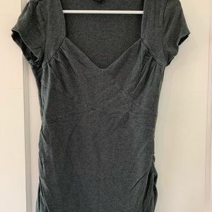 Express side ruched top, L